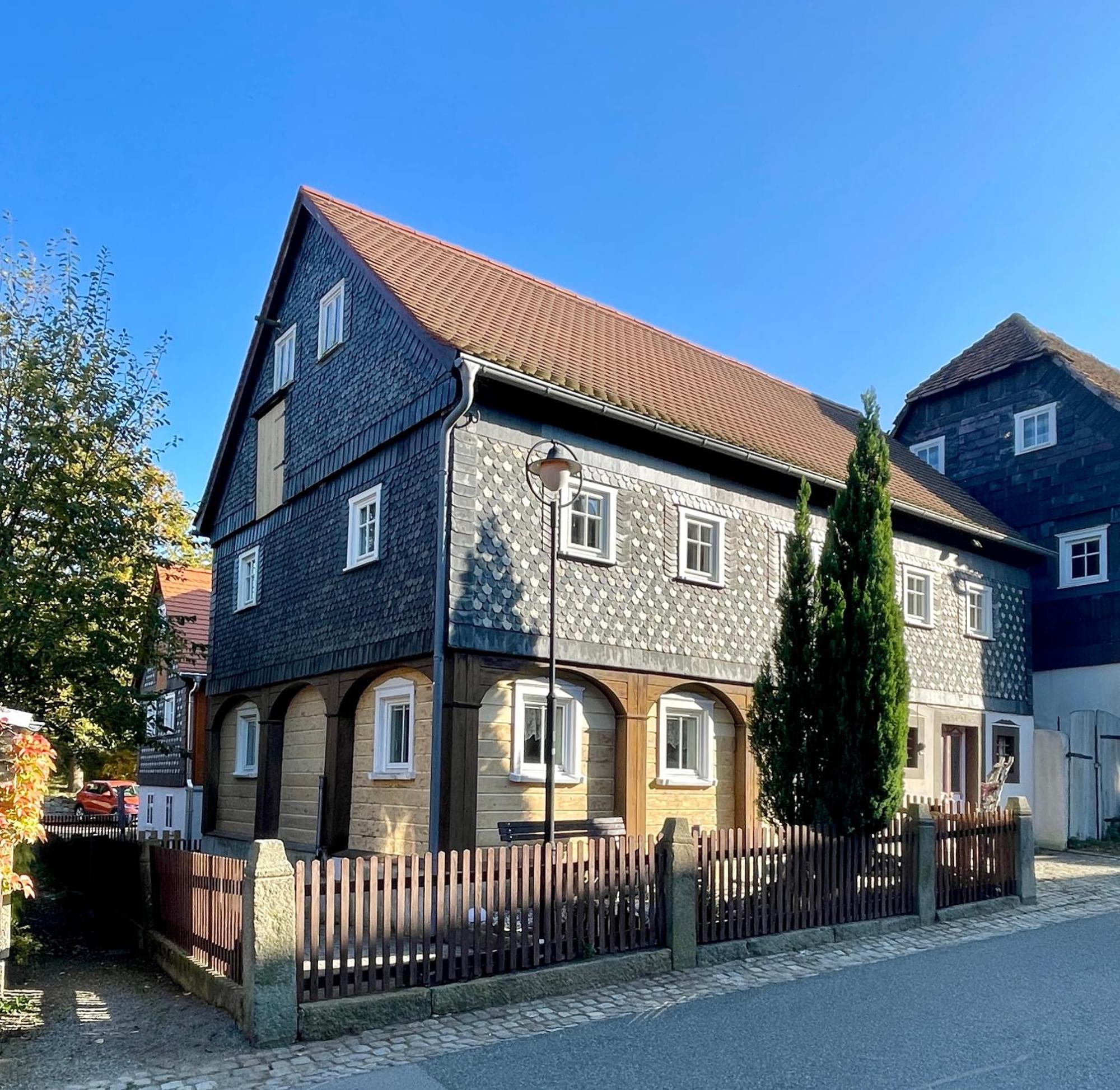 Haus Emma, Im Herzen Der Oberlausitz Kottmar Exteriér fotografie